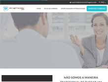 Tablet Screenshot of mynetworkagent.com